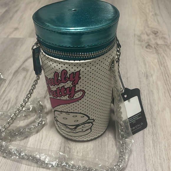 SpongeBob SquarePants Krabby Patty Cup Purse 2019 Bioworld NWT - Picture 2 of 5